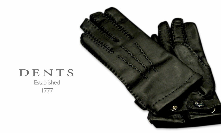 [デンツ社公認販売店]DENTS 手袋 / デンツ手袋 SHEEPSKIN / シープスキン ( 羊革 ) [ BLACK / ブラック ] 15-1529BLACK 【楽ギフ_包装】