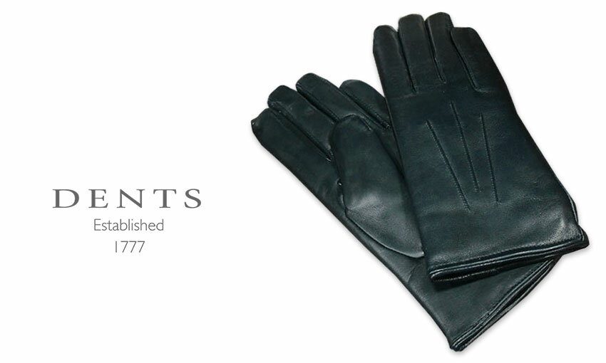 [ǥļҸǧŹ]DENTS  / ǥļ ( ؿʪ ) SHEEPSKIN / ץ ( ӳ ) [ ͥӡ ] 17-1061NAVY ڳڥ_