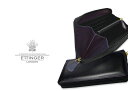 エッティンガー 革財布 メンズ [ETTINGER社公認正規販売店]●003 ETTINGER / エッティンガー BLACK-PURPLE EURO COLLECTIONラウンドジップロングウォレット 2051JR ブラック×パープルユーロ コレクション ( 別注/長財布/レザー/札・小銭・カード入れ/メンズ )