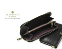 【日本正規輸入代理店商品+メーカー3ヶ月保証あり】グレンロイヤル / GLENROYAL ■ZIP AROUND LONGPURS 03-6029 ラウンドジップロングウォレット ●010 ( NEW BLACK×AUBERGINE ) オーバジーン 【 完全限定入荷商品 】