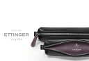 ETTINGER社公認正規販売店 エッティンガー / ETTINGER ■●スターリング パープルコレクション/ロイヤルコレクション ZIP PEN CASE / ジップペンケース ST046ALJ ( レザー/ペン入れ/筆箱 )