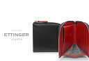 エッティンガー [ETTINGER社公認正規販売店]エッティンガー / ETTINGER ■●スターリング・レッドコレクション ZIP WALLET w. COIN PURSE L字ラウンドジップハーフ財布 ST2182JS ( メンズ/レザー/ウォレット/小銭入れ ) STERLING RED