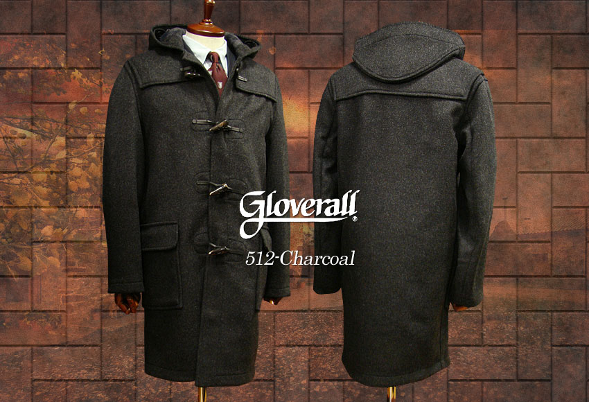 Gloverall グローバーオール ダッフルコート リボンベルト メンズ Cypris キプリス チャコール1 トレンチコート 512c クラシックモデル 男性用 紳士用 メンズ アウター コート トラッド ハウス フクスミ 日本正規輸入代理店商品 Gloverall トラッドな秋冬