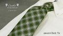 ■TRAD SALE!【CRICKET/クリケット】 チェック柄ネクタイ (チェックタイ) CRC-110 【楽ギフ_包装】