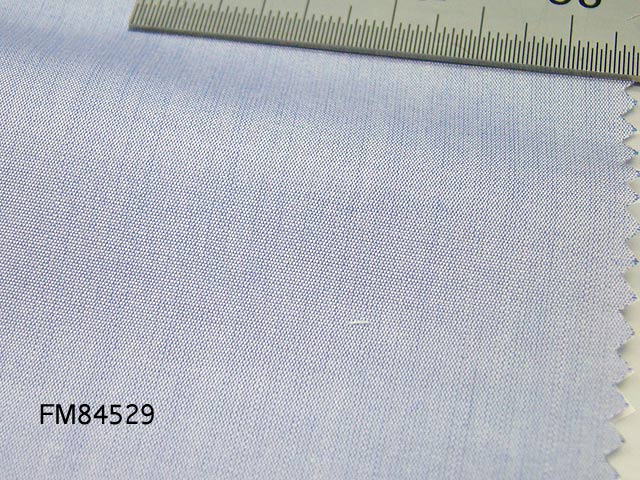 オリジナルオーダーシャツ●FM84529ブルードビー無地 100番手双糸 100%cotton