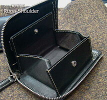 【キプリス/CYPRIS】■RugaShoulder(ルーガショルダー)二つ折り財布(縦型L字ラウンドファスナー札入)8386