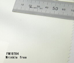 オリジナルオーダーシャツ●FM19784リンクルフリー・ホワイトツイル　100番双糸×50番単糸 100%cotton