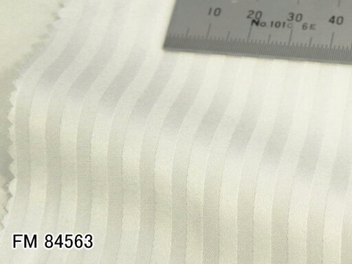 オリジナルオーダーシャツ●FM84563白の織柄ストライプ 100番手双糸 100%cotton オリジナルオーダーシャツ●FM84563白の織柄ストライプ 100番手双糸 100%cotton