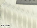 オリジナルオーダーシャツ●FM84564白の織柄ストライプ 100番手双糸　100%cotton