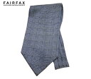 ■TRAD SALE!【FAIRFAX/フェアファクス】アスコットタイ(9031)ラベンダー系グレンチェック(KBKN)
