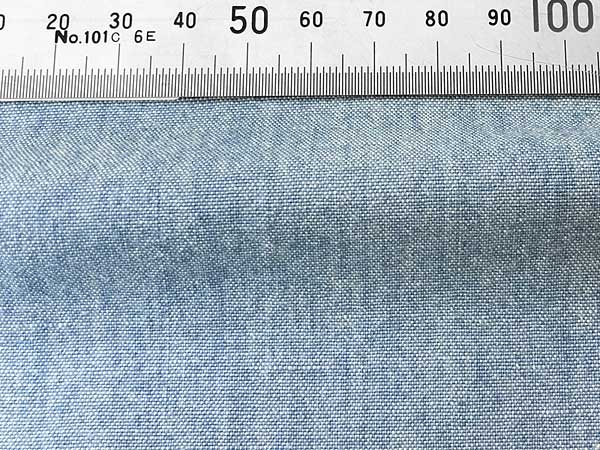 オリジナルオーダーシャツ●FM22103インディゴ染めブルーダンガリー生地 バイオウォッシュ加工 100%cotton