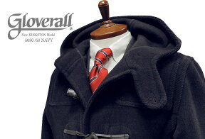 GLOVERALL / グローバーオール ダッフルコート [ 5080 / 58 / NAVY●01 ] NEW KINGSTON MODEL / ニューキングストンモデル イタリア老舗生地 Fabric by [ VALLOMBROSA ]メンズ/日本正規輸入代理店商品