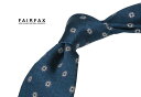 ■TRAD SALE!【 FAIRFAX / フェアファクス 】小紋 ●杢調ネイビー地にオフホワイト×ラベンダーパープルの小紋タイ/ ネクタイ ( FAK-1048 ) 【楽ギフ_包装】(4)