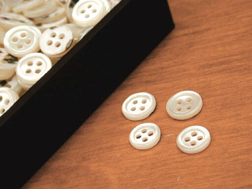 お取替え用 SHELL(貝)ボタン 20個SET(大15個/小5個) SH-20 お取替え用 SHELL(貝)ボタン 20個SET(大15個/小5個) SH-20