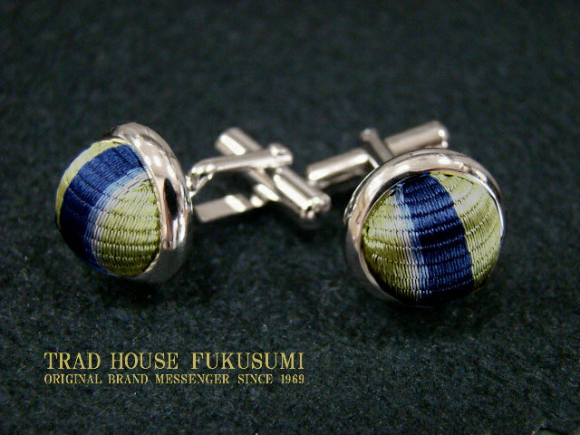 シルク素材 カフリンクス56