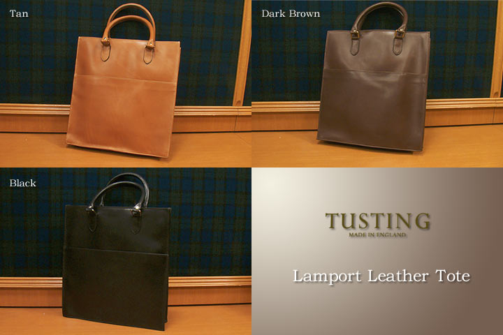 タスティング トートバッグ TUSTING Lamport Leather Tote Bag タスティング ランポート・レザートートバッグ