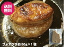 1枚【送料無料】フォアグラ　約50g×1枚　ポーション　エスカロップ　1個 冷凍　ハンガリー産　カット　小分け