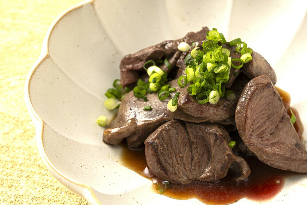 鴨肉 ハツ　心臓　約500g　カナール　フォアグラ採取鴨　霜降り　焼き鳥　焼き鴨　柔らかい