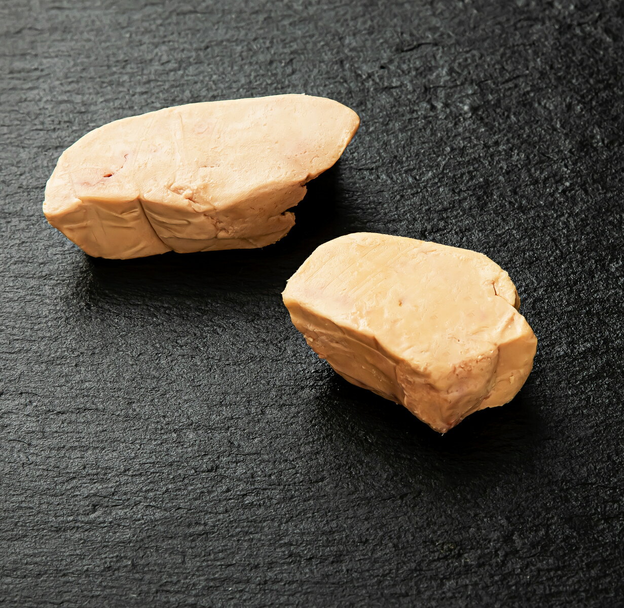 【送料無料】送料の代わり約30g(20-40g)times;2個フォアグラ2個カナールハンガリー産ポーションカット2枚