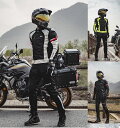 バイクジャケット バイクパンツ メンズ 夏用メッシュ 上下2点セット バイクスーツセット 通気 プロテクター装備 バイクウェア 男用 黒色 バイクウエアセット ...