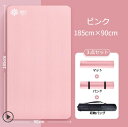 ヨガマット NBR 185*90CM*厚さ15mm 厚手 トレーニングマット エクササイズマット ヨガ ピラティス ヨガパッド 部屋スポーツ 軽量 滑り止め パ...