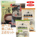 【1000円ポッキリ!!】選べる！麦ごはん2点セット【送料無料 メール便】【日時指定不可・代引不可】 押し麦 麦ごはん 麦ご飯 おしむぎ 大麦βグルカン その1