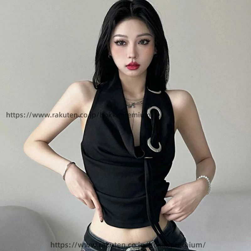 ショート丈 韓国ファッション ストリート系 ヒップホップ 韓国 レディース カットソー ガールズ 黒 ショートトップス トップス ダンス ダンス衣装