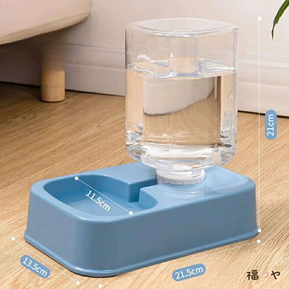 福つやのペットフィーダーボウル、猫の水飲み場、猫用ボウル ペット用食器、猫用品自動給水器、高品質の猫用給餌ボウル、ペット用自動給水装置、ポータブルペット給餌ボウル、健康素材のペット用飲用水ボウル｜アングル2