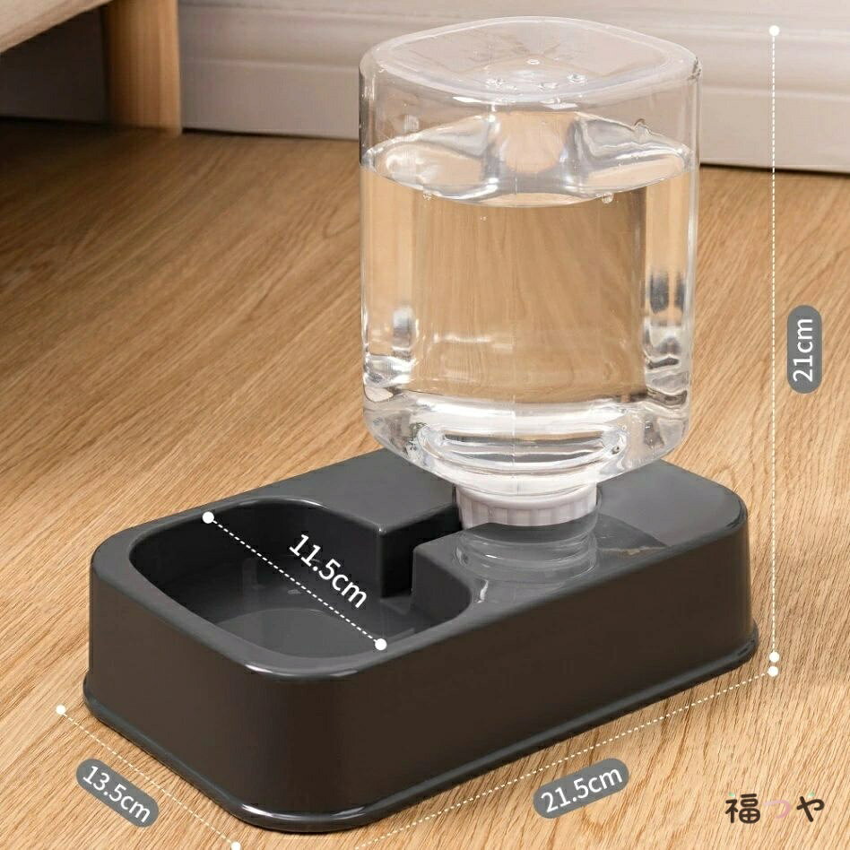 福つやのペットフィーダーボウル、猫の水飲み場、猫用ボウル ペット用食器、猫用品自動給水器、高品質の猫用給餌ボウル、ペット用自動給水装置、ポータブルペット給餌ボウル、健康素材のペット用飲用水ボウル｜アングル3
