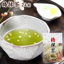 梅抹茶 48g（2g×24袋入）お茶/粉末/抹茶/梅/お茶漬/おかゆ/おにぎりにも お取り寄せ グルメ