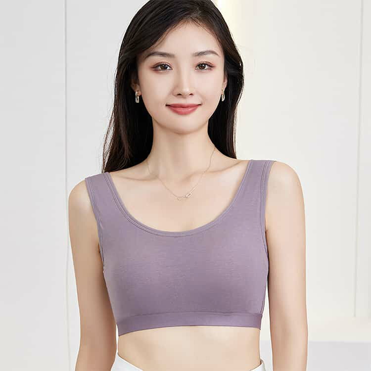 パッド一体型 【2枚セット】 ヨガウェア ブラジャー 育乳ブラ 大きいサイズ ブラ 脇高 3/4カップ ナイトブラ 補正下着 補正 ブラトップ 補正ブラ 下着 コットン レディース ノンワイヤー 【2枚セット】 インナー 小胸 脇肉 スポーツブラ 昼夜兼用 カップ付き fukuuriyasan-10006993 服売り屋さん 楽天市場店 サンプル画像2
