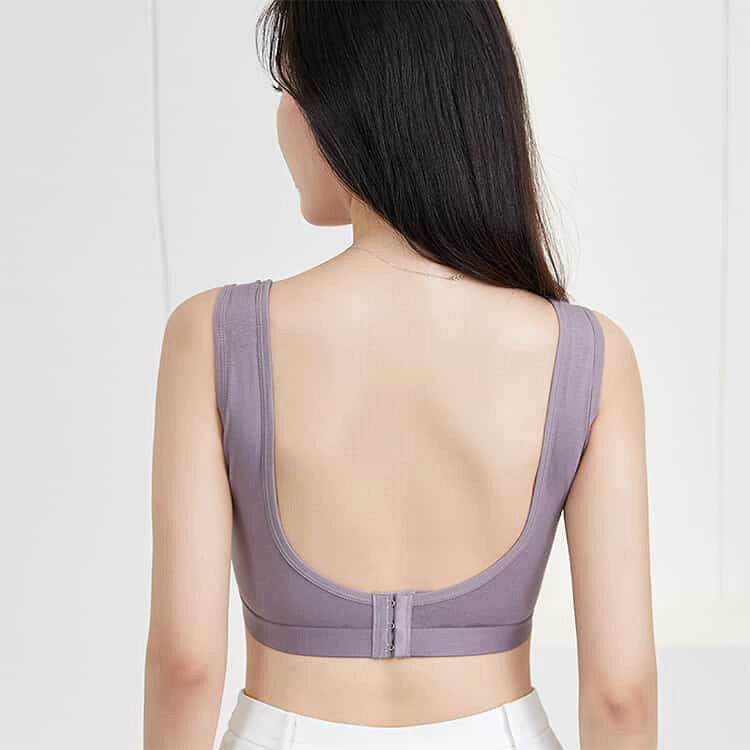 パッド一体型 【2枚セット】 ヨガウェア ブラジャー 育乳ブラ 大きいサイズ ブラ 脇高 3/4カップ ナイトブラ 補正下着 補正 ブラトップ 補正ブラ 下着 コットン レディース ノンワイヤー 【2枚セット】 インナー 小胸 脇肉 スポーツブラ 昼夜兼用 カップ付き fukuuriyasan-10006993 服売り屋さん 楽天市場店 サンプル画像3