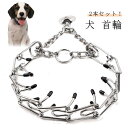 首輪 2本セット!犬 中大型犬用 トレーニング 首輪 耐候性 ステンレス製チョークカラー 強力 犬 引っ張り防止 2本セット!犬 耐久性 訓練 犬 首輪 変色防止スリップ首輪 防噛み 散歩 トレーニング