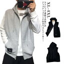 ライトアウター メンズベスト スウェットパーカー ジレ 袖なし ジップアップ メンズ ノースリーブ トップス 春ベスト 紳士 Tシャツ 秋 ストレッチ フード付き 前開き 春 釣り ベスト ゴルフ ベスト おしゃれ スポーツ カジュアル 普段着 お洒落 春 送料無料