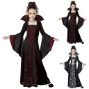 ハロウィン 子供 魔女 コスプレ 吸血鬼 ドラキュラ ウィッチ 悪魔 小悪魔 キッズ コスチューム衣装 仮装 かわいい 女の子 イベント 文化祭(3)