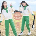 キッズ 上下2点セット 女の子 セットアップ ジュニア トレーナー イージーパンツ ジップアップ 子ども用ジャージ 子供服 おすすめ 春秋 スウェット 120-170(4)