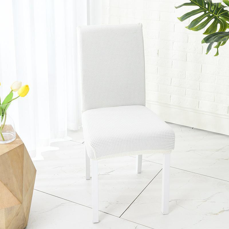 椅子カバー 2枚セット 防水 背もたれ 座面 イス フルカバー おしゃれ 無地 チェアカバー 伸縮性 ストレッチ [2]