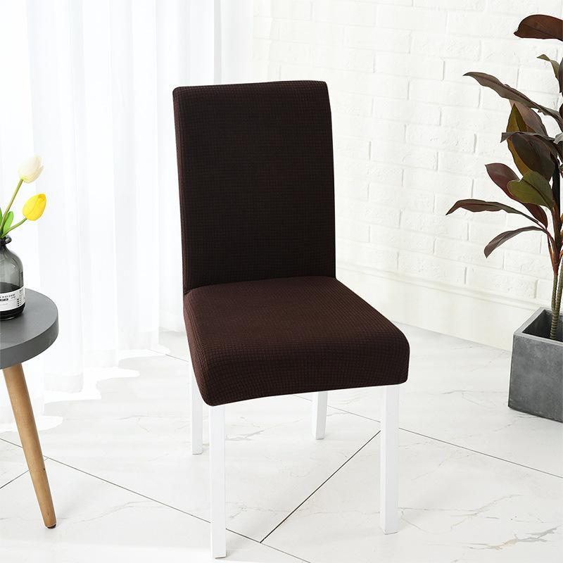 椅子カバー 2枚セット 防水 背もたれ 座面 イス フルカバー おしゃれ 無地 チェアカバー 伸縮性 ストレッチ [3]