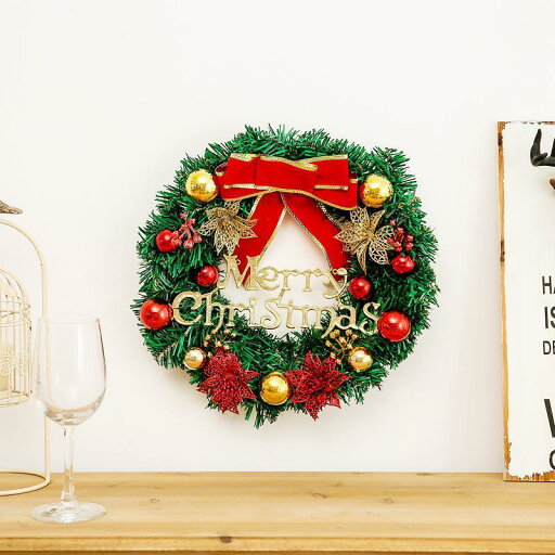 クリスマスリース 30cm クリスマスツリー クリスマス飾り 壁掛け飾り 花 冬 手作り フラワーリース 造花 花 クリスマスリース 30cm クリスマスツリー クリスマス飾り 壁掛け飾り 花 冬 手作り フラワーリース 造花 花
