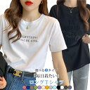 半袖tシャツ 選べる2タイプ レディース トップス 半袖 ゆったり 立体ロゴ 夏新作 新作 カジュアル 大きいサイズ カットソー 半袖Tシャツ ロンT