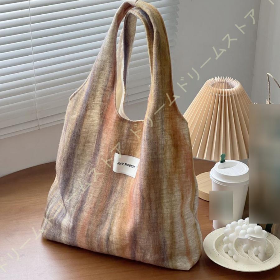 かわいい キャンバスバッグ トートバッグ 大容量 肩掛けバッグ 通学 おしゃれ 出掛けバッグ ショッピン..