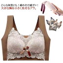 下着 ブラジャー レース 着〓せブラ ブラ シームレス 胸を小さく見せるブラ かわいい 脇高 胸を小さく見せるブラ 補正下着 小さく見せるブラジャー
