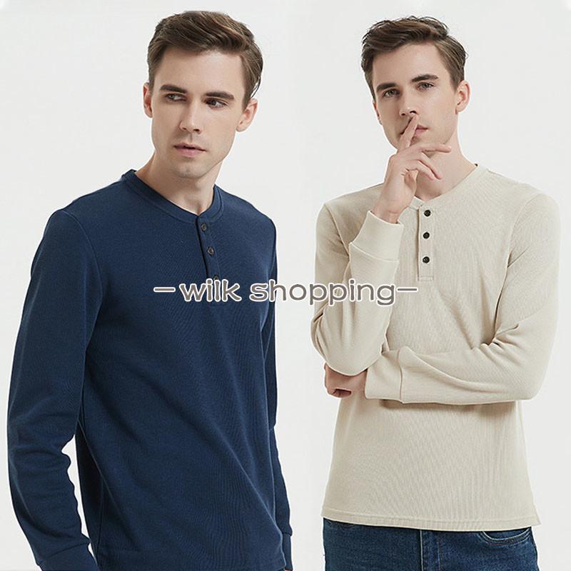 長袖tシャツメンズコットン100%...