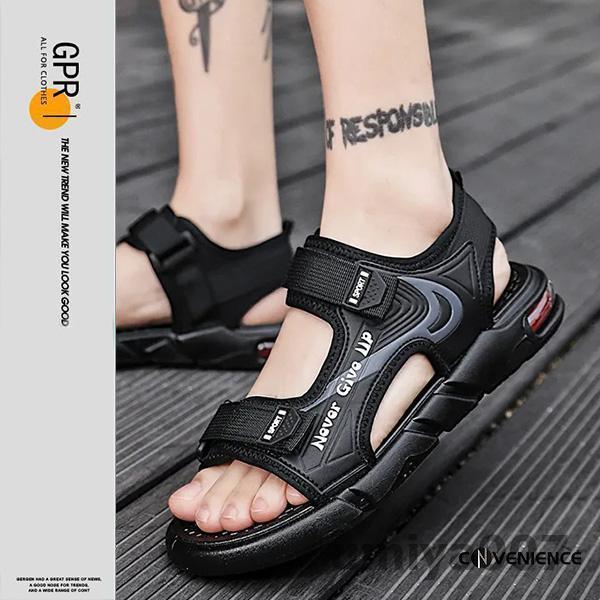 アウトドア サンダル メンズ トレッキングシューズ ビーチサンダル コンフォート スポーツサンダル おしゃれ ビーサン 痛くない 軽量 厚底 幅広