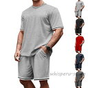 セットアップ メンズ 上下セット 半袖 大きいサイズ 半袖Tシャツ