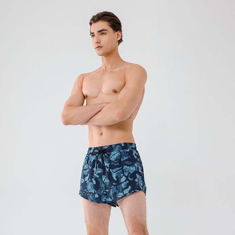 水着 メンズ サーフパンツ ショートパンツ サーフショーツ ハーフパンツ フェイクレイヤード ボトムス カジュアル ビーチ 海水浴 ファション 運動着