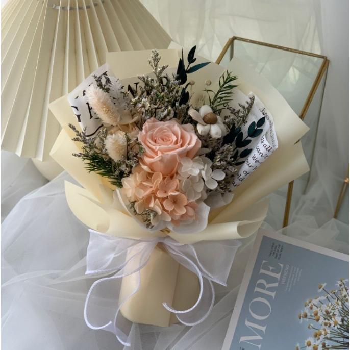 プリザーブドフラワーソープフラワー花束 フラワーボックス母の日 バレンタインデー ホワイトデー バラ..