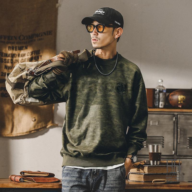 スウェードタッチパーカー スウェードパーカー メンズ トレーナー ヘビーウェイト プルオーバー 長袖 ..