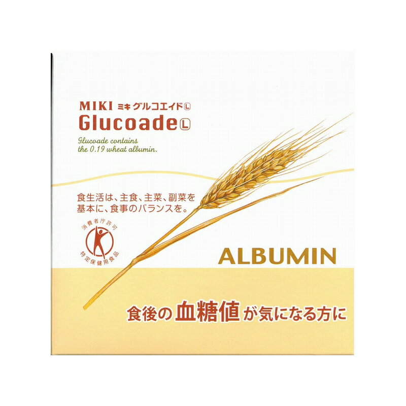 ★閉店セール★三基商事 ミキグルコエイドL (1個) 箱つぶれ