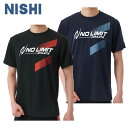 NISHI ニシ アスリートプライドTシャツ 2811A374 メンズ ランニング 吸汗速乾 NO LIMIT 送料無料